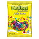 Bala de Goma Deliket Jelly Beans Sortida - 700g