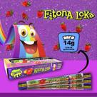 Bala De Goma Kids Fitona Loka - Caixa Com 24 Unidades.