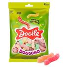 Bala de Goma Minhoca Azedinha Docigoma Docile - 900g