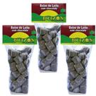 BALA DE LEITE COM CHOCOLATE COM ACUCAR 100g BRIZON - KIT 3 UNIDADES