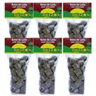 BALA DE LEITE COM CHOCOLATE COM ACUCAR 100g BRIZON - KIT 6 UNIDADES