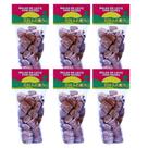 Bala de leite com nozes tradicional pacote 100g balas brizon - kit 6 unidades