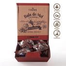 Bala de mel artesanal chocolate display com 60 un de 7,5g Bala de mel artesanal chocolate display com 60 un de 7,5g