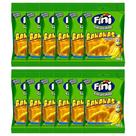 Bala Fini Gelatina de Banana 80g - Embalagem com 12 Unidades