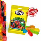 Bala Fini Gelatina Minhocas 15g Gusanos Brilho - 7898591450709 Bala Fini Gelatina Minhocas 15g Gusanos Brilho - 7898591450709