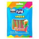 Bala Fini Regaliz Tubes Twister 35g - Embalagem com 10 Unidades