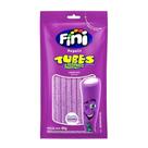 Bala Fini Regaliz Tubes Uva Cítrico 80g - Embalagem com 12 Unidades