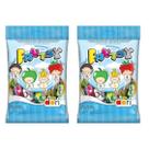 Bala Frutsy Mastigável Sabores de Frutas Sortidos Kit 200g