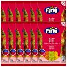 Bala Gelatina Fini Zero Açúcar Diet contendo 12 pacotes de 18g cada