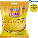 Bala Goma Bananas Florestal Kit Com 6 Unidade 60G