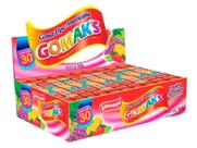 Bala Goma Tubo Frutas Gomaks Caixa C/30unid. - 960g
