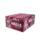 Bala Halls Cereja 28g - Caixa com 21 unidades