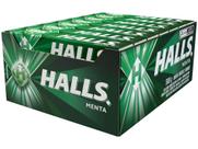Bala Halls Menta 28g Display 21 Unidades