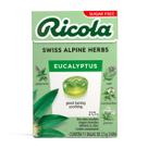 Bala Importada Eucalyptus Ricola Zero Açúcar 28 Gr Suíça