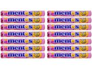 Bala Mentos Fruit Fruit 608g Display 16 Unidades