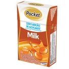 Bala Pocket Zero Adição de Açucares Milk 23g