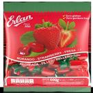 Bala Recheada Morango 600g - Erlan
