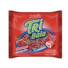 Bala Recheada Tribala Morango 500g