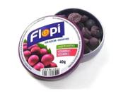 Bala Sem Açúcar Flopi Uva Lata 40g