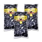Bala toffee caramelo de cafe diet 1kg hue - kit 3 unidades