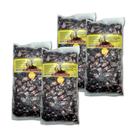 Bala toffee de caramelo de chocolate diet 1kg hue - kit 4 unidades