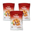 Bala toffee de caramelo de leite zero 100g hue - kit 3 unidades
