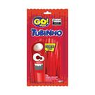 Bala tubinho go jelly morango 70g