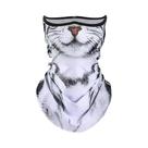 Balaclava 3D De Animais Fofos Para Motocicleta, Esqui, Snowboard, Forro De Capacete, Protetor De