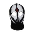 Balaclava De Rosto Inteiro 100% Algodão Com Estampa De Caveira, Máscara Para Ciclismo E Esqui, Gorro