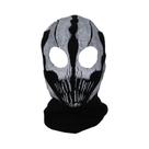 Balaclava De Rosto Inteiro 100% Algodão Com Estampa De Caveira, Máscara Para Ciclismo E Esqui, Gorro