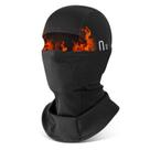 Balaclava KGC corta-vento térmica para esqui preta tamanho único