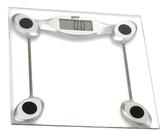 Balança corporal digital para Academia, Consultorio, Banheiro G-Tech Glass 200 transparente, até 200 kg