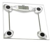 Balança corporal digital para Academia, Consultorio, Banheiro G-Tech Glass 200 transparente, até 200 kg