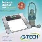 Balança Corporal Digital Para Clínica Consultório De Bioimpedância G-TECH