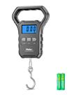 Balança de bagagem Fish Scale Meilen de 50 kg com display LCD retroiluminado Balança de bagagem Fish Scale Meilen de 50 kg com display LCD retroiluminado