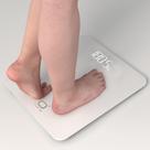 Balança de banheiro digital O' CARE de alta precisão 180 kg branca