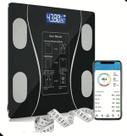 Balança de Banheiro Inteligente Bioimpedância Digital 180kgs Com Bluetooth uso domestico