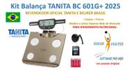 Balança de Bioimpedancia Tanita BC601 Software Profissional Bioeasy