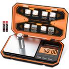 Balança de bolso Macrooti Digital 500g x 0,01g com calibração Balança de bolso Macrooti Digital 500g x 0,01g com calibração