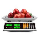Balança de cálculo de preços: balança comercial de alimentos BROMECH de 40 kg