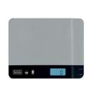 Balança de cozinha black decker compacta e portátil com acabamento inox, bc500-br, capacidade 5kg