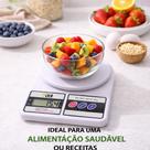 Balança de cozinha digital alta precisão 10kg 123últil