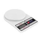 Balança De Cozinha Digital Electronic Pesa Até 10kg Branco