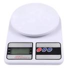 Balança de cozinha digital p/ até 10kg branca