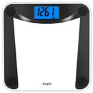 Balança de peso para banheiro Vitafit Digital 182 kg/400 lb preta