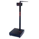 Balança Digital Antropométrica Balmak Preto para Pesar e Medir Pessoas Bivolt BK-200FAN FITNESS