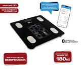 Balança Digital Corporal Bioimpedância Aplicativo Bluetooth