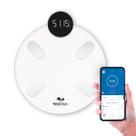 Balança Digital Corporal Bioimpedância Biofit App Relaxmedic Cor Branco Bivolt