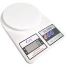 Balança Digital de Cozinha até 10 Kg Precisão Nutrição Dieta Goal GL 0293 Branco