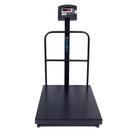 Balança Eletrônica Industrial Coluna e Grade Welmy W300 Capacidade 300kg Plataforma 50x60cm Bateria Interna